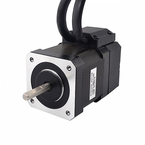 0.9deg Nema 17 폐쇄 루프 스테퍼 모터 44Ncm(62.31oz.in) 인코더 1000PPR(4000CPR)