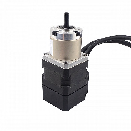 Nema 17 폐회로 기어드 스테퍼 L=34mm Gear Raio 14:1 인코더 1000PPR(4000CPR)