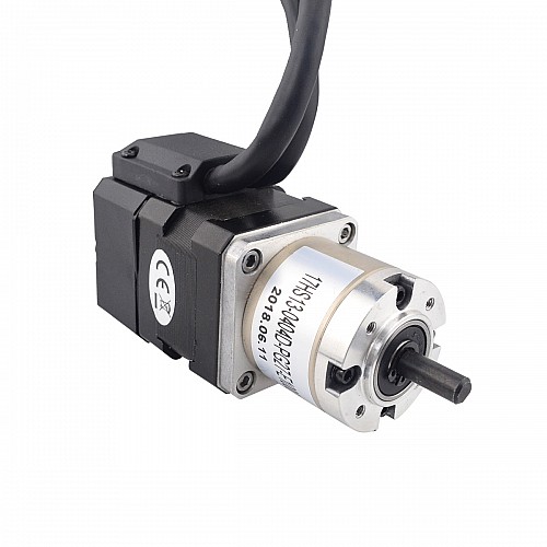Nema 17 폐회로 기어드 스테퍼 L=34mm Gear Raio 27:1 인코더 1000PPR(4000CPR)