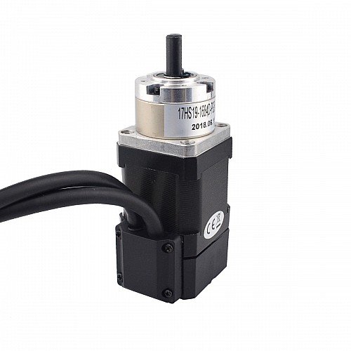 Nema 17 폐회로 기어드 스테퍼 L=48mm Gear Raio 5:1 인코더 1000PPR(4000CPR) Nema 17 폐회로 기어드 스테퍼 L=48mm Gear Raio 5:1 인코더 1000PPR(4000CPR)