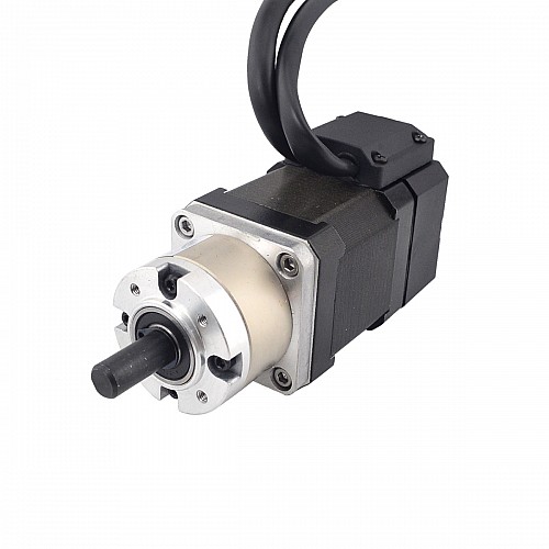 Nema 17 폐회로 기어드 스테퍼 L=48mm Gear Raio 5:1 인코더 1000PPR(4000CPR) Nema 17 폐회로 기어드 스테퍼 L=48mm Gear Raio 5:1 인코더 1000PPR(4000CPR)