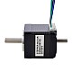 이중 샤프트 Nema 11 양극성 1.8deg 7Ncm(9.91oz.in) 0.67A 28x28x31.5mm 4선 이중 샤프트 Nema 11 양극성 1.8deg 7Ncm(9.91oz.in) 0.67A 28x28x31.5mm 4선