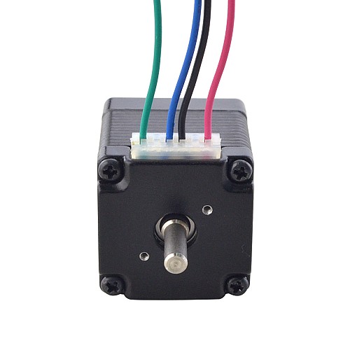 이중 샤프트 Nema 11 양극성 1.8deg 7Ncm(9.91oz.in) 0.67A 28x28x31.5mm 4선 이중 샤프트 Nema 11 양극성 1.8deg 7Ncm(9.91oz.in) 0.67A 28x28x31.5mm 4선