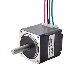 이중 샤프트 Nema 11 양극성 1.8deg 7Ncm(9.91oz.in) 0.67A 28x28x31.5mm 4선