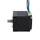 짧은 샤프트 Nema 11 양극 1.8deg 7Ncm(9.91oz.in) 0.7A 28x28x33mm 4 전선