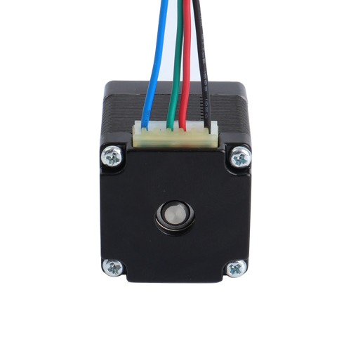 짧은 샤프트 Nema 11 양극 1.8deg 7Ncm(9.91oz.in) 0.7A 28x28x33mm 4 전선