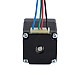 짧은 샤프트 Nema 11 양극 1.8deg 7Ncm(9.91oz.in) 0.7A 28x28x33mm 4 전선