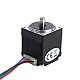 짧은 샤프트 Nema 11 양극 1.8deg 7Ncm(9.91oz.in) 0.7A 28x28x33mm 4 전선