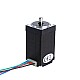 짧은 샤프트 Nema 11 양극 1.8deg 12Ncm(16.99oz.in) 0.7A 28x28x51mm 4 전선