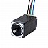 짧은 샤프트 Nema 11 양극 1.8deg 12Ncm(16.99oz.in) 0.7A 28x28x51mm 4 전선