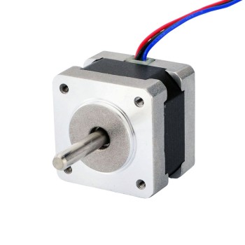 Nema 14 양극 0.9deg 11Ncm(15.58oz.in) 0.4A 35x35x28.2mm 4 전선