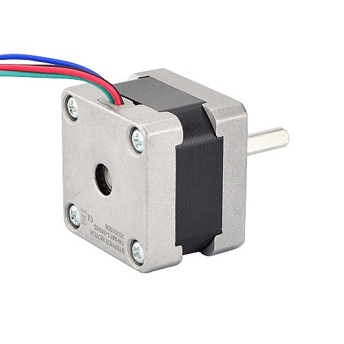 Nema 14 양극 0.9deg 11Ncm(15.58oz.in) 0.4A 35x35x28mm 4 전선