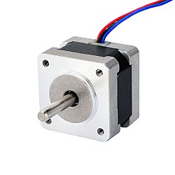 Nema 14 양극 0.9deg 11Ncm(15.58oz.in) 0.4A 35x35x28mm 4 전선