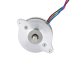 원형 Nema 14 양극 0.9deg 5Ncm(7.08oz.in) 0.5A Φ36x12.5mm 4 전선