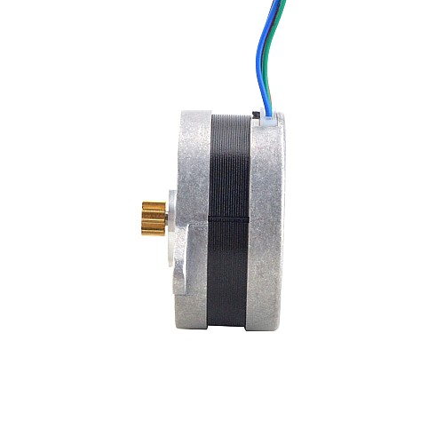 원형 Nema 14 양극 0.9deg 9Ncm(12.75oz.in) 1.0A Φ36x17.5mm 4 전선 보론 스텔스버너용