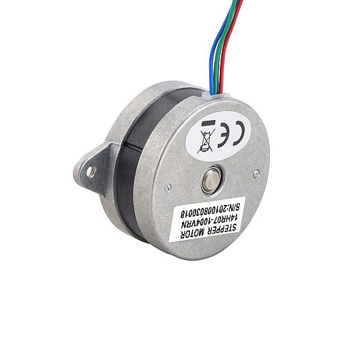 원형 Nema 14 양극 0.9deg 9Ncm(12.75oz.in) 1.0A Φ36x17.5mm 4 전선 보론 스텔스버너용