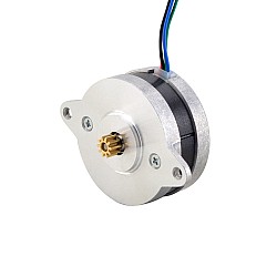 원형 Nema 14 양극 0.9deg 9Ncm(12.75oz.in) 1.0A Φ36x17.5mm 4 전선 보론 스텔스버너용