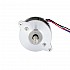 원형 Nema 14 양극 0.9deg 8Ncm(11.33oz.in) 0.65A Φ36x19.6mm 4 전선