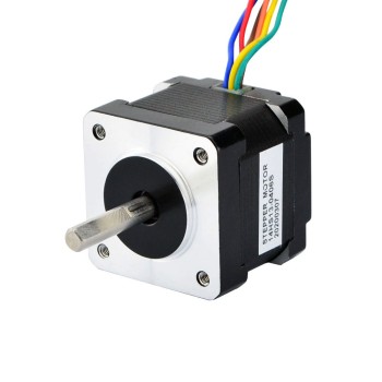 Nema 14 단극 1.8deg 10Ncm(14.16oz.in) 0.4A 35x35x34mm 6선