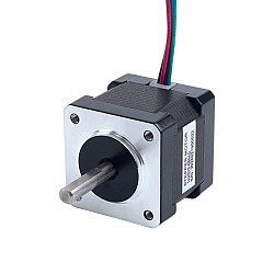 이중 샤프트 Nema 14 1.8deg 18Ncm(25.5oz.in) 0.8A 35.2x35.2x34mm 4 와이어