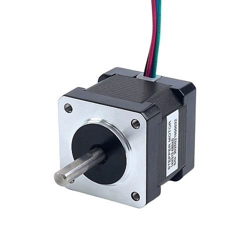 이중 샤프트 Nema 14 1.8deg 18Ncm(25.5oz.in) 0.8A 35.2x35.2x34mm 4 와이어