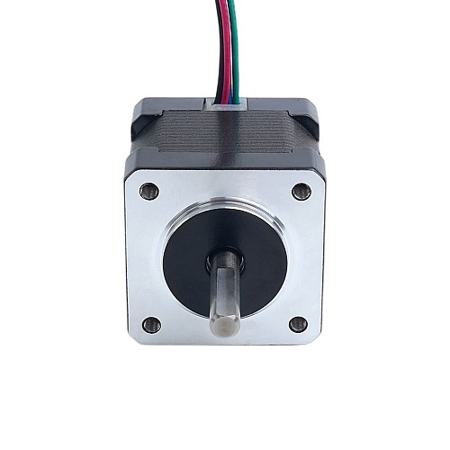 이중 샤프트 Nema 14 1.8deg 18Ncm(25.5oz.in) 0.8A 35.2x35.2x34mm 4 와이어