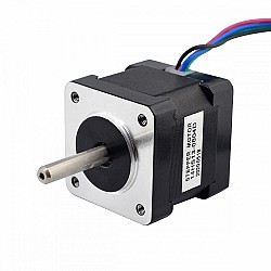이중 샤프트 Nema 14 1.8deg 18Ncm(25.5oz.in) 0.8A 35.2x35.2x34mm 4 와이어