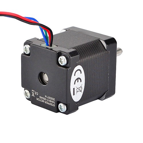 Nema 14 양극 1.8deg 23Ncm(32.57oz.in) 0.5A 35x35x42mm 4 전선