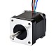 Nema 14 양극 1.8deg 23Ncm(32.57oz.in) 0.5A 35x35x42mm 4 전선