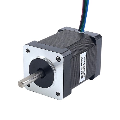 이중 샤프트 Nema 14 바이폴라 1.8deg 40Ncm(56.64oz.in) 1.5A 35.2x35.2x52mm 4 와이어