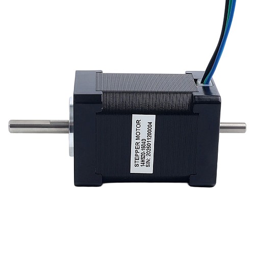 이중 샤프트 Nema 14 바이폴라 1.8deg 40Ncm(56.64oz.in) 1.5A 35.2x35.2x52mm 4 와이어