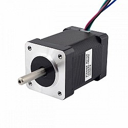 이중 샤프트 Nema 14 바이폴라 1.8deg 40Ncm(56.64oz.in) 1.5A 35.2x35.2x52mm 4 와이어