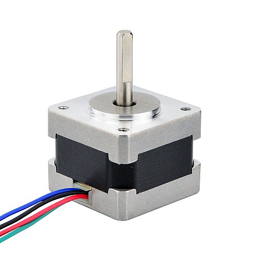 Nema 14 양극 0.9deg 11Ncm(15.58oz.in) 0.4A 35x35x28mm 4 전선