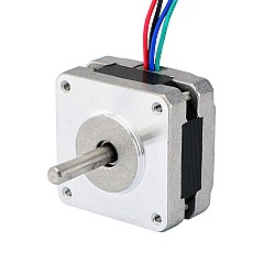 Nema 16 양극 0.9deg 11Ncm(15.58oz.in) 1.2A 39x39x22mm 4 전선