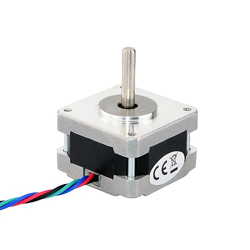 Nema 16 양극 0.9deg 16Ncm(22.66oz.in) 0.6A 39x39x25mm 4 전선