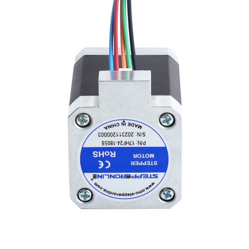 Nema 17 5상 스테퍼 모터 0.5Nm(70.81oz.in) 1.8A 42x42x60mm 5선
