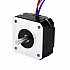 Nema 17 양극 0.9deg 11Ncm(15.58oz.in) 1.2A 42x42x21mm 4 전선