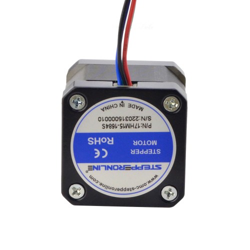 Nema 17 양극성 0.9deg 32Ncm(45.3oz.in) 1.68A 42x42x38mm 4선 Nema 17 양극성 0.9deg 32Ncm(45.3oz.in) 1.68A 42x42x38mm 4선
