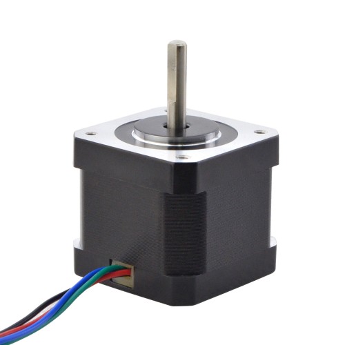 Nema 17 양극성 0.9deg 32Ncm(45.3oz.in) 1.68A 42x42x38mm 4선 Nema 17 양극성 0.9deg 32Ncm(45.3oz.in) 1.68A 42x42x38mm 4선