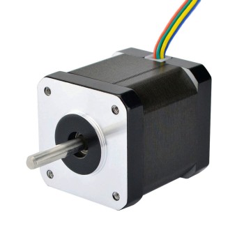 이중 샤프트 Nema 17 단극 0.9deg 32Ncm(45.3oz.in) 0.4A 42x42x48mm 6 전선