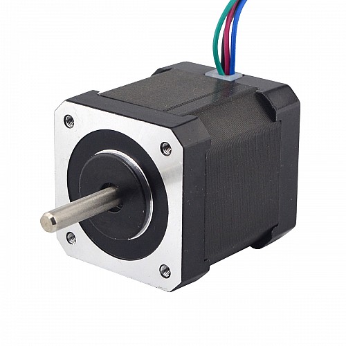 이중 샤프트 Nema 17 양극성 0.9deg 44Ncm(62.3oz.in) 1.68A 42x42x48mm 4선