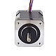 Nema 17 양극성 1.8deg 36Ncm(51oz.in) 0.85A 5.4V 42x42x39mm 커넥터가 있는 4선