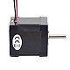 전체 D-컷 샤프트 Nema 17 양극 0.9deg 46Ncm(65.1oz.in) 2A 42x42x48mm 4 전선