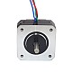 Nema 17 바이폴라 스테퍼 모터 1.8deg 16Ncm(22.66oz.in) 1A 압출기 모터 42x42x20mm 4 전선