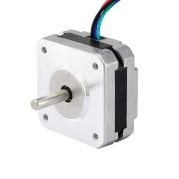 Nema 17 바이폴라 스테퍼 모터 1.8deg 16Ncm(22.66oz.in) 1A 압출기 모터 42x42x21.5mm 4 전선
