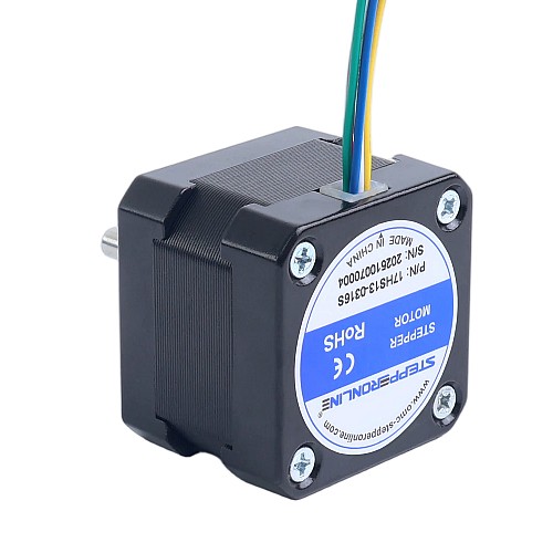 Nema 17 단극 1.8deg 16Ncm(22.66oz.in)0.31A 42x42x33mm 6 전선