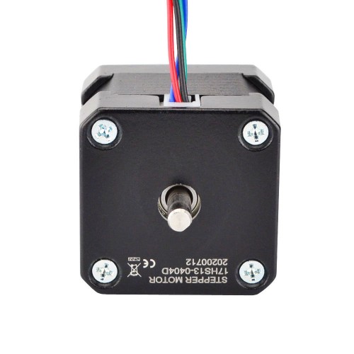 이중 샤프트 Nema 17 양극 1.8deg 26Ncm(36.82oz.in) 0.4A 42x34mm 4 전선