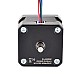 이중 샤프트 Nema 17 양극 1.8deg 26Ncm(36.82oz.in) 0.4A 42x34mm 4 전선