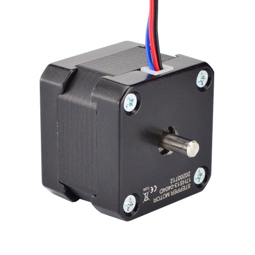 이중 샤프트 Nema 17 양극 1.8deg 26Ncm(36.82oz.in) 0.4A 42x34mm 4 전선