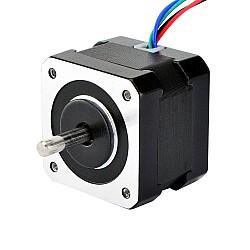 이중 샤프트 Nema 17 양극 1.8deg 26Ncm(36.82oz.in) 0.4A 42x42x34mm 4 전선